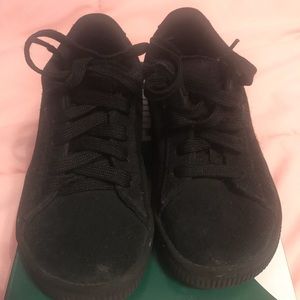 Puma black kids sneakers